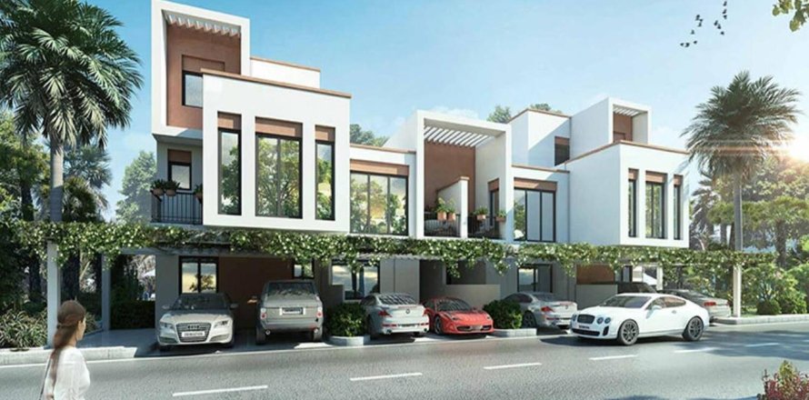 Таунхаус с 4 спальнями в Damac Lagoons, ОАЭ №91695