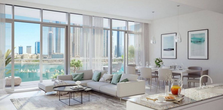 Appartement de 1 chambre à EMAAR Beachfront, UAE No. 95117