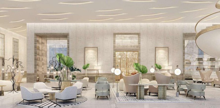 Квартира студия в THE PALM TOWER, Пальма Джумейра, ОАЭ №96107