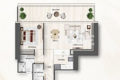 3 bedrooms Apartment  No. 105999 14