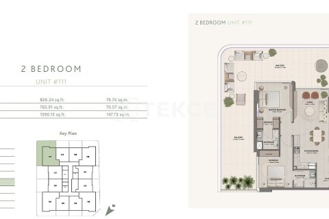 Apartment de 2 dormitorios  No. 107033 24