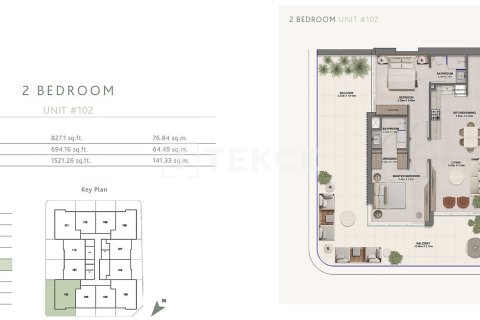 Apartment de 2 dormitorios  No. 107033 23