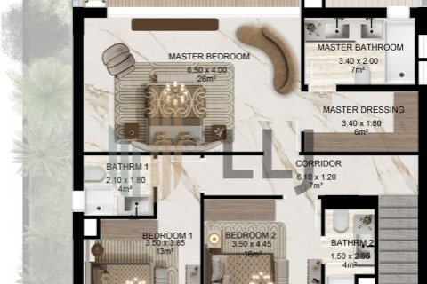 Villa de 3 dormitorios en Ghantoot, UAE No. 71608 8