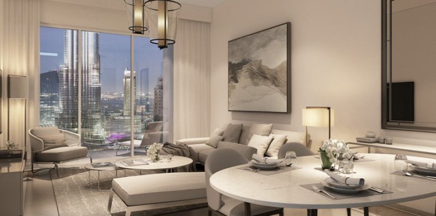 Apartment de 1 dormitorio en ACT ONE | ACT TWO TOWERS Downtown Dubai (Downtown Burj Dubai), UAE No. 96072