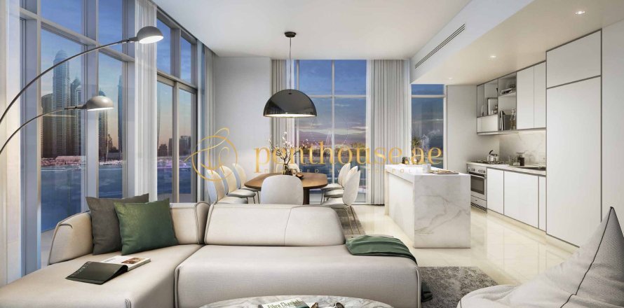 1 غرف نوم شقة في EMAAR Beachfront, الإمارات العربية المتحدة رقم 62139
