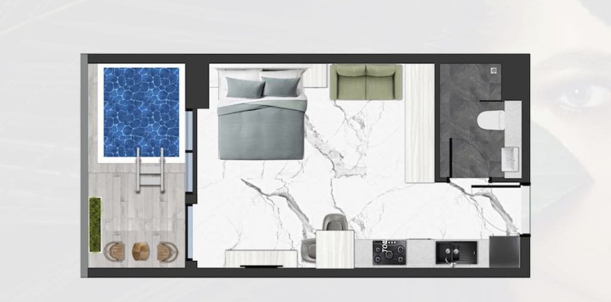 2 bedrooms Apartment in IVY GARDENS RESIDENCE Dubai Land, UAE No. 97080