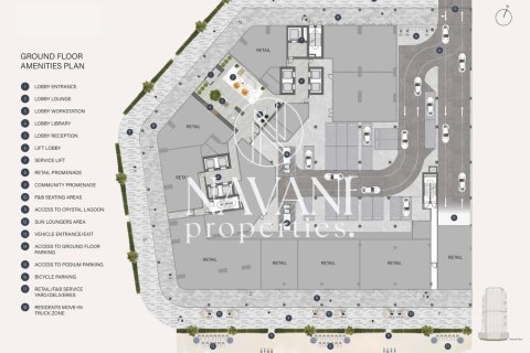 Квартира с 4 спальнями в CLAYDON HOUSE, Дубай, ОАЭ №98074 10