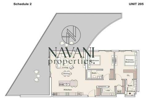 Apartment de 2 dormitorios en ART BAY Al Jaddaf, UAE No. 98073 7