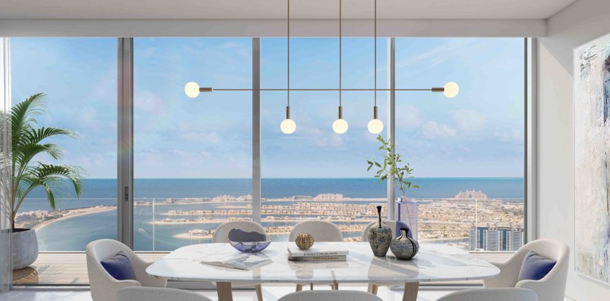 Квартира с 1 спальней в BEACH ISLE, Дубай, ОАЭ №97282