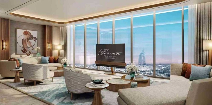 3 غرف نوم شقة في FAIRMONT RESIDENCES Al Sufouh, الإمارات العربية المتحدة رقم 96946