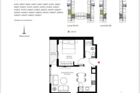 Appartement de 2 chambres à Dubai, UAE No. 97277 6
