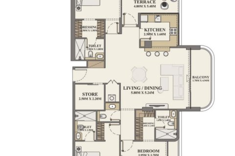 Apartment de 3 dormitorios en Al Furjan, UAE No. 98168 3