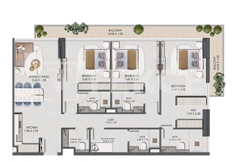 Apartamento tipo estudio Estudio en Jumeirah Village Circle, UAE No. 92283 19