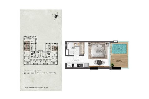Appartement de Studio à Majan, UAE No. 99313 19