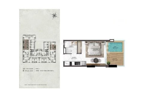 Appartement de Studio à Majan, UAE No. 99313 18