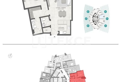 Apartment de 1 dormitorio en Dubai Marina, UAE No. 99323 22