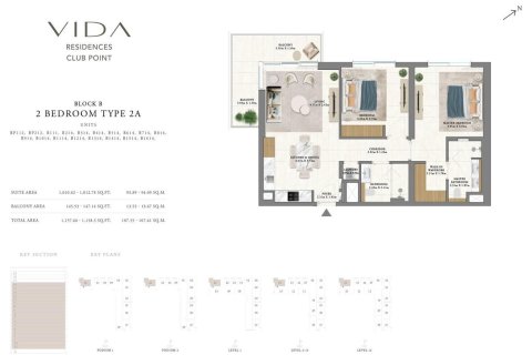 Appartement de 2 chambres à Dubai Hills Estate, UAE No. 101601 11
