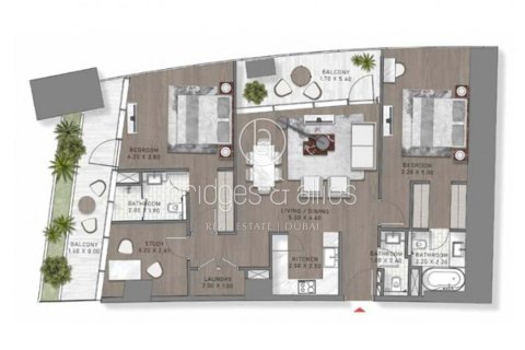Appartement de 2 chambres à Business Bay, UAE No. 102401 20