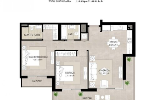 1 غرف نوم شقة في HOLLAND GARDENS RESIDENCE Town Square, الإمارات العربية المتحدة رقم 97203 4