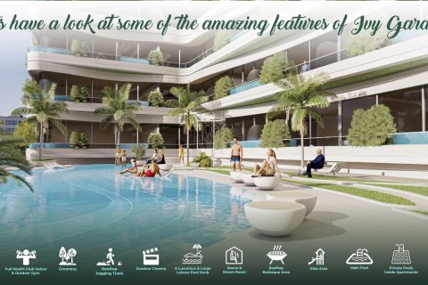Квартира с 2 спальнями в IVY GARDENS RESIDENCE, Dubai Land, ОАЭ №97154 2