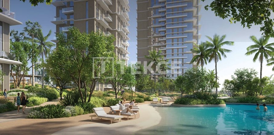 1 غرف نوم شقة في Jumeirah Islands, الإمارات العربية المتحدة رقم 98961