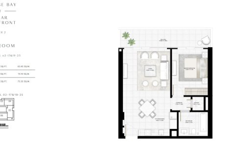 1 غرف نوم شقة في SUNRISE BAY Dubai Harbour, الإمارات العربية المتحدة رقم 95985 15