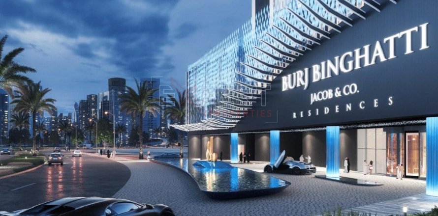 3 غرف نوم شقة في BURJ BINGHATTI JACOB & CO RESIDENCES الخليج التجاري, الإمارات العربية المتحدة رقم 97003