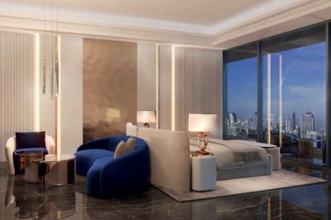 2 غرف نوم شقة في BURJ BINGHATTI JACOB & CO RESIDENCES الخليج التجاري, الإمارات العربية المتحدة رقم 97910 5