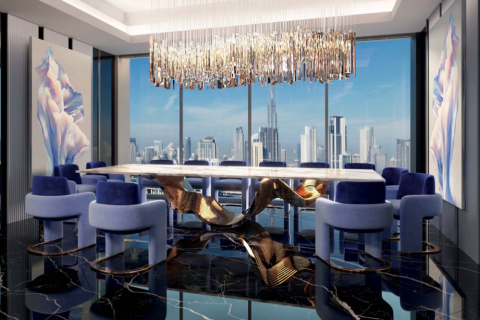 2 غرف نوم شقة في BURJ BINGHATTI JACOB & CO RESIDENCES الخليج التجاري, الإمارات العربية المتحدة رقم 97910 13