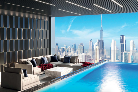 2 غرف نوم شقة في BURJ BINGHATTI JACOB & CO RESIDENCES الخليج التجاري, الإمارات العربية المتحدة رقم 97910 24
