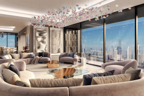 2 غرف نوم شقة في BURJ BINGHATTI JACOB & CO RESIDENCES الخليج التجاري, الإمارات العربية المتحدة رقم 97910 7