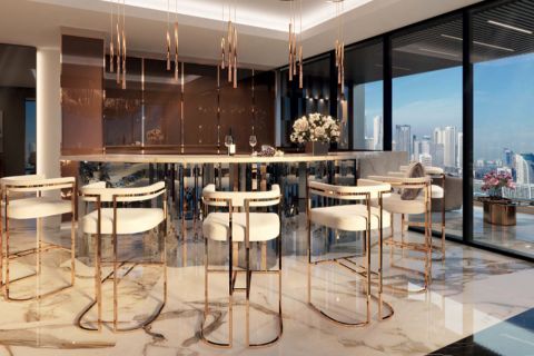 2 غرف نوم شقة في BURJ BINGHATTI JACOB & CO RESIDENCES الخليج التجاري, الإمارات العربية المتحدة رقم 97910 3