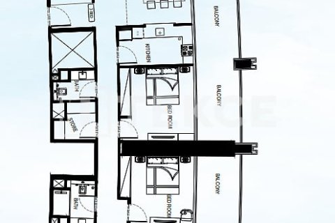 Appartement de 2 chambres  No. 106001 17