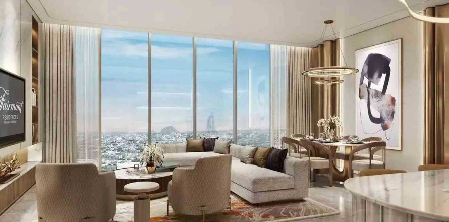 2 غرف نوم شقة في FAIRMONT RESIDENCES Al Sufouh, الإمارات العربية المتحدة رقم 96944