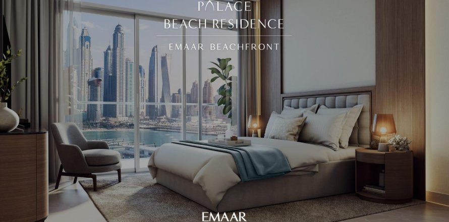 Apartment de 1 dormitorio en EMAAR Beachfront, UAE No. 97375