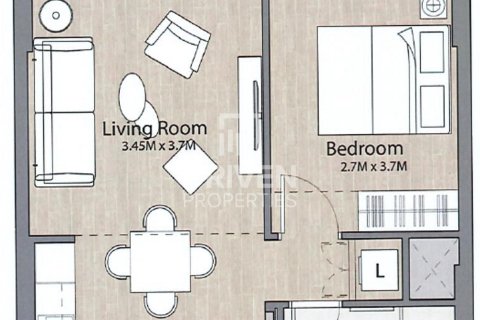 Appartement de 1 chambre à Town Square, UAE No. 84888 12