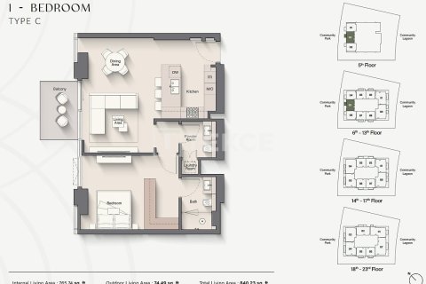Apartment de 2 dormitorios  No. 106668 6