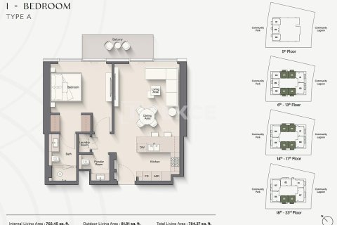 Apartment de 2 dormitorios  No. 106668 5