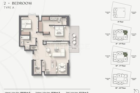 Apartment de 2 dormitorios  No. 106668 7