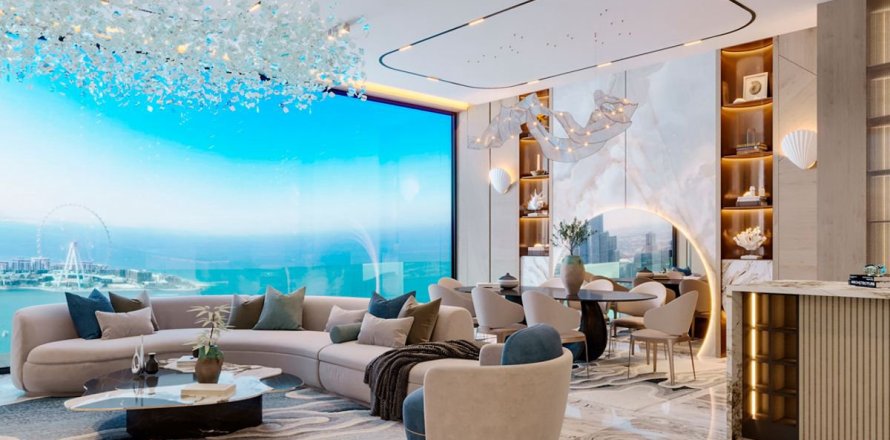 Apartment de 3 dormitorios en Dubai Marina, UAE No. 89572