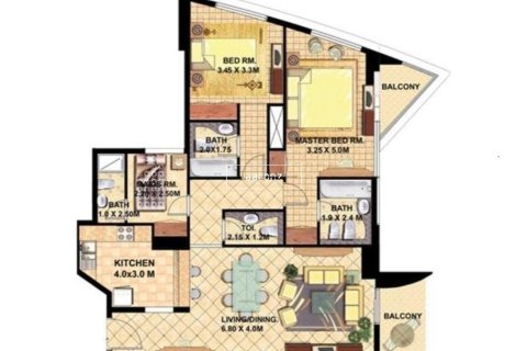 Apartment de 2 dormitorios en Jumeirah Lake Towers, UAE No. 102208 24