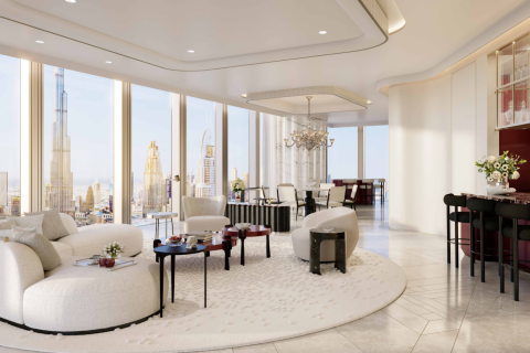 Квартира с 2 спальнями в BACCARAT HOTEL AND RESIDENCES, Даунтаун Дубай (Даунтаун Бурдж Дубай), ОАЭ №97357 2