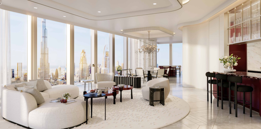 Квартира с 2 спальнями в BACCARAT HOTEL AND RESIDENCES, Даунтаун Дубай (Даунтаун Бурдж Дубай), ОАЭ №97357