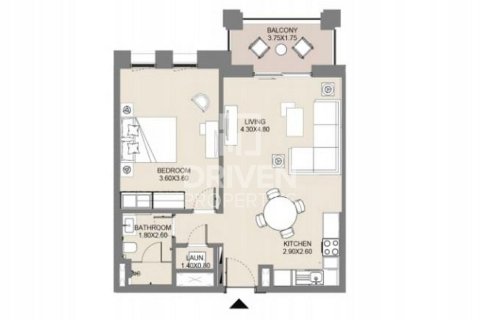 Квартира с 1 спальней в Madinat Jumeirah Living, ОАЭ №84653 13