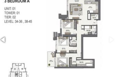 Apartment de 3 dormitorios en Dubai Marina, UAE No. 84291 20