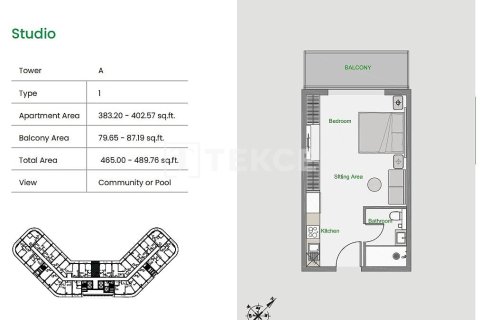 Apartment de 3 dormitorios  No. 106786 17