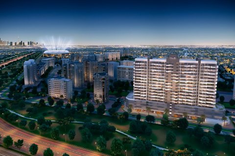 Appartement de 1 chambre à AZIZI GRAND Dubai Sports City, UAE No. 97083 3