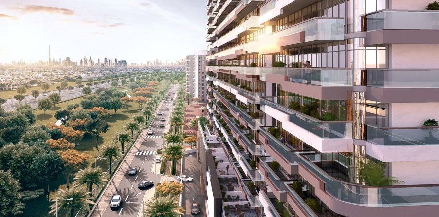 Appartement de 1 chambre à AZIZI GRAND Dubai Sports City, UAE No. 97083