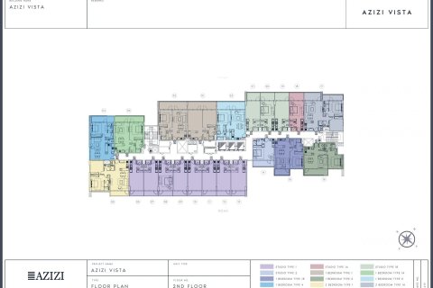 Apartment de 1 dormitorio en AZIZI VISTA Dubai Studio City, UAE No. 97085 7