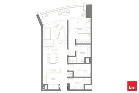 Appartement de 1 chambre à Palm Jumeirah, UAE No. 101358 11